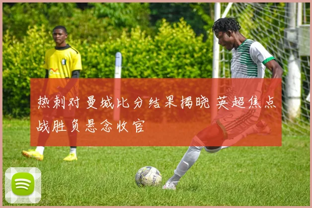 热刺对曼城比分结果揭晓 英超焦点战胜负悬念收官